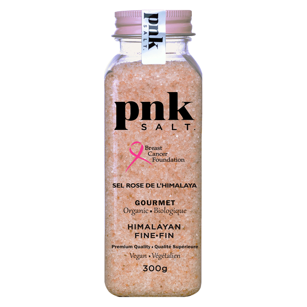 Gourmet-Organic-Pink Himalayan Salt 300 gram bottle BY PNK Salt